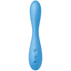 Satisfyer Vibro connecté G-SPOT FLEX 4+ Satisfyer 20cm Bleu